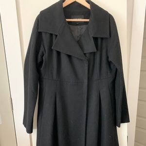 Nine West Wool Blend Dress Winter Coat